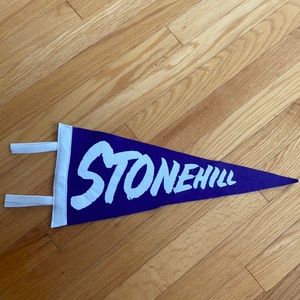 Stonehill College room banner